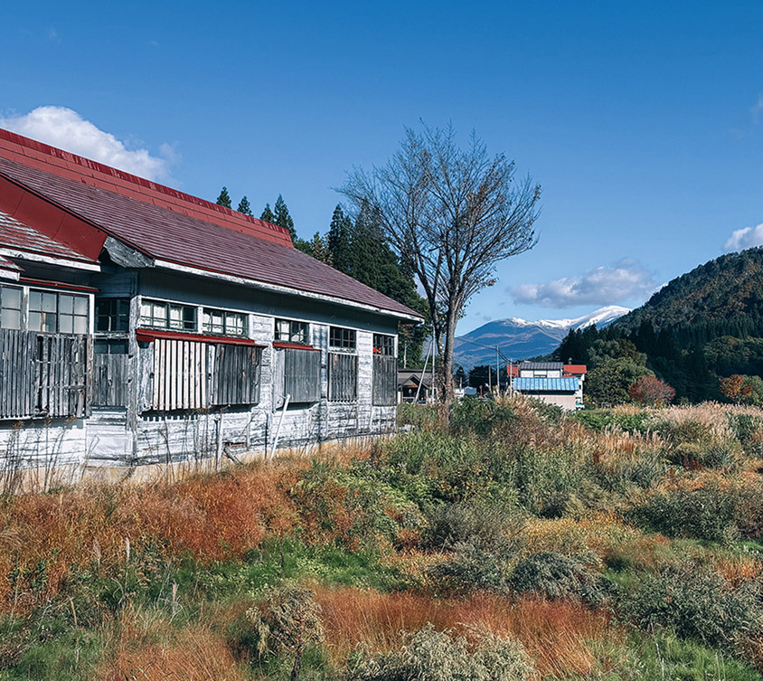 ゆったり館の横の風景